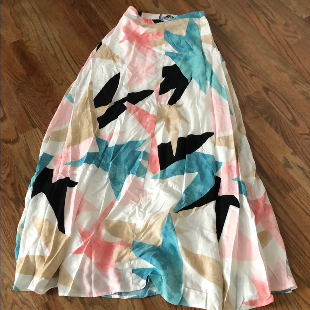 LULU’S Pattern Maxi Skirt XS
